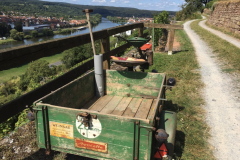 Das Agria bei der Arbeit